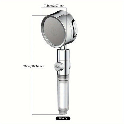 PureFlow Deluxe – Filtered Douchekop met Verstelbare Stralen