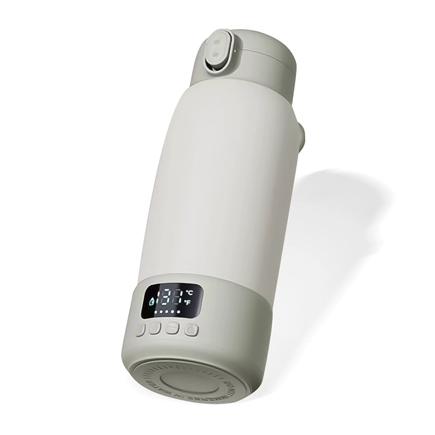 MilkReady Pro™  – Draadloze Babyflesverwarmer met Temperatuurregeling (37–100°C)