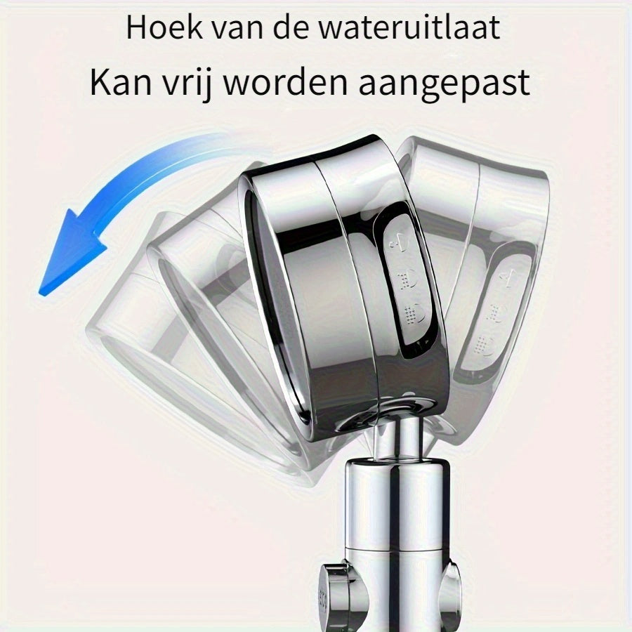 PureFlow Deluxe – Filtered Douchekop met Verstelbare Stralen