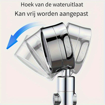 PureFlow Deluxe – Filtered Douchekop met Verstelbare Stralen